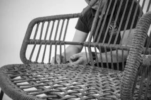 Puccini Dining Chairs - Handmade Factory Handwoven Set