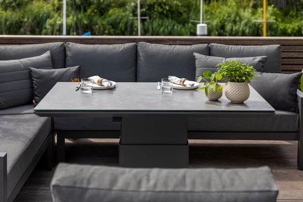 Luka Height Adjustable Outdoor Table