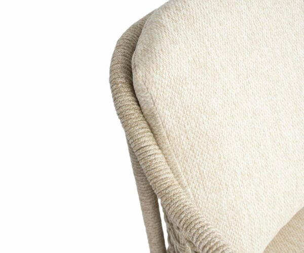 Puccini dining chair latte detail 01