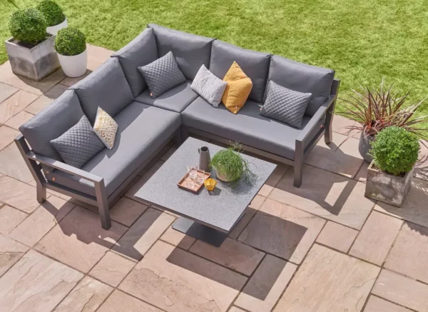 Timber Mini Outdoor Corner Sofa