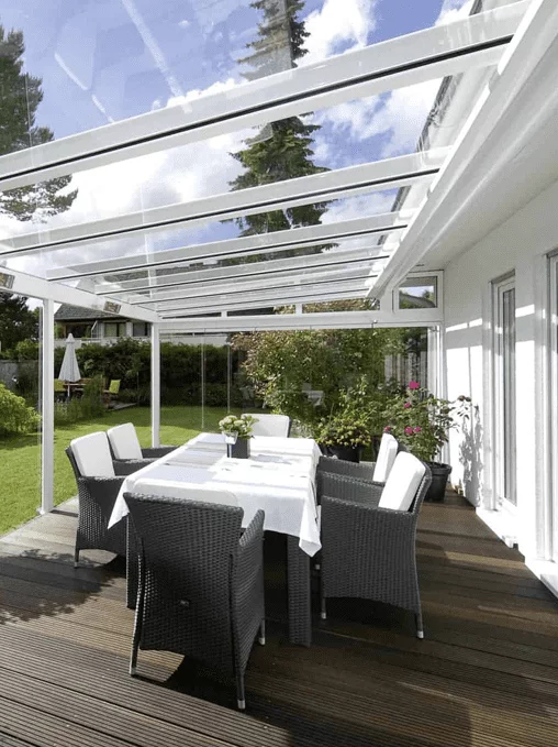 Sloped Roof Veranda - Verandas For Sale Dublin