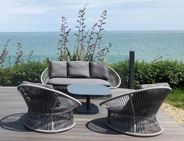 Spade Alu Round Rope Outdoor Furniture Collection