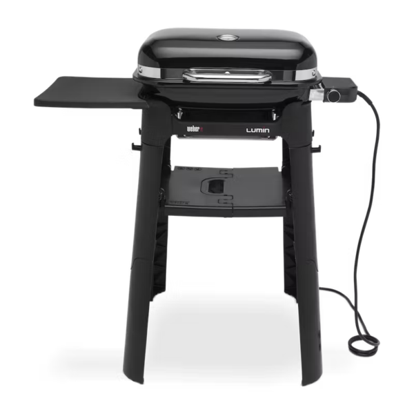 Weber Lumin Compact Black With Stand Electric Barbecue