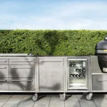 Burnout Outdoor Kitchen with Kamado BBQ - Patio Kitchens For Sale Dublin Ireland