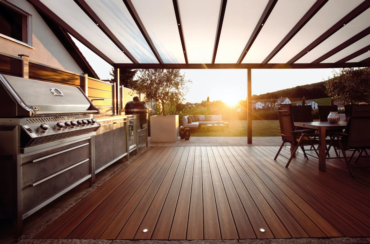 Burnout Outdoor Kitchen with Napoleon BBQ - Patio Kitchens For Sale Dublin