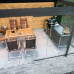 Burnout Outdoor Kitchen with Kamado BBQ - Outdoor Kitchens For Sale Dublin