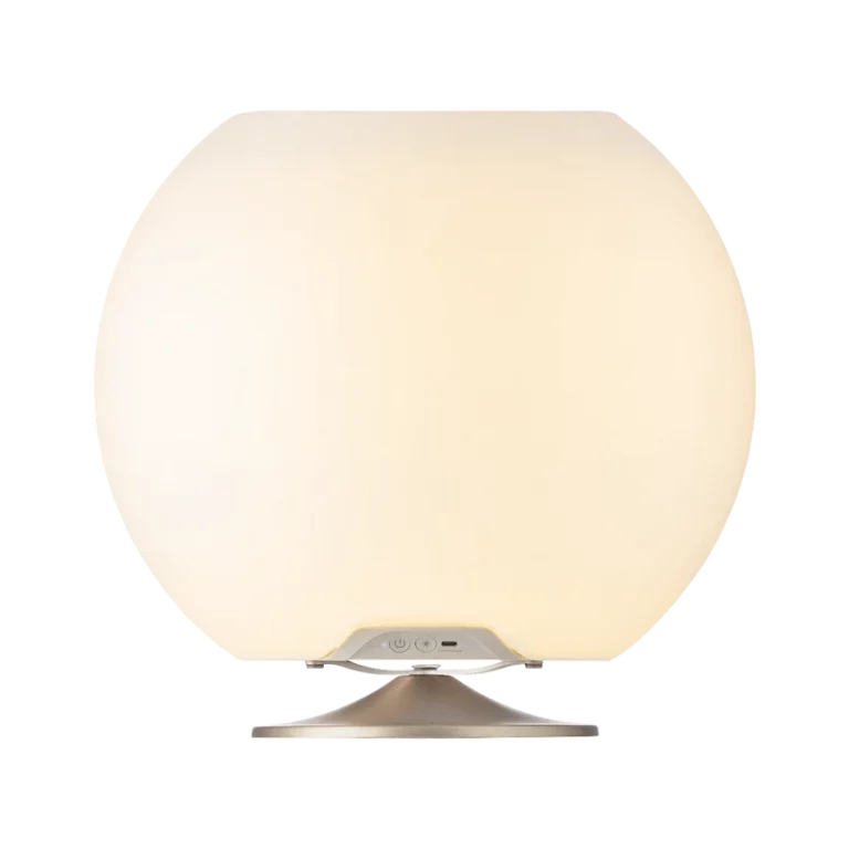 Kooduu Sphere Wine Cooler And Bluetooth Speaker Brushed Silver - Outdoor Furniture For Sale Dublin