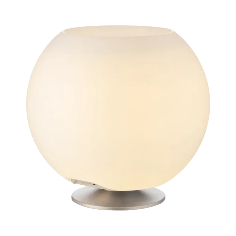Kooduu Sphere Wine Cooler And Bluetooth Speaker Brushed Silver - Outdoor Furniture For Sale Dublin