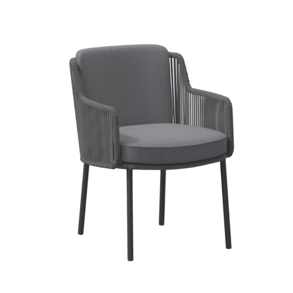 Los Marcos Outdoor Dining Table With 8 Bernini Chairs