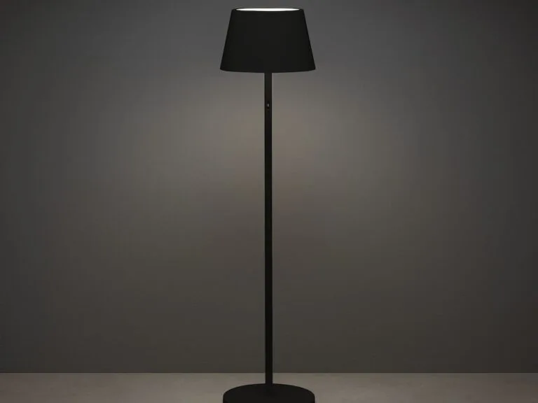 Black Pomezia Floor Lamp - Outdoor Lighting For Sale Dublin - Garden Lifestyle Accessories - The Outdoor Scene Ireland