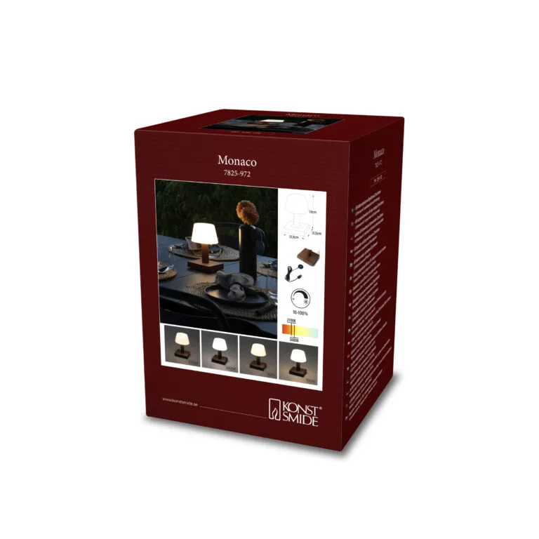 Monaco Table Lamp Box - Outdoor Lights Dublin
