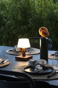 Monaco Table Lamp - Rust - Lifestyle - Outdoor Lights Ireland