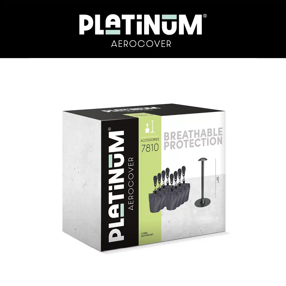 Platinum AeroCover Support Pole Set