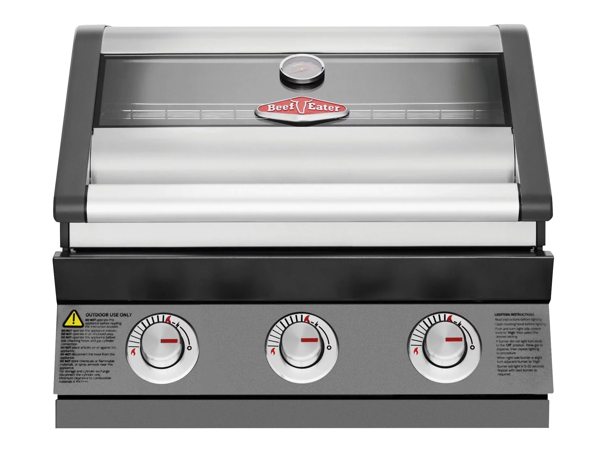 BeefEater 1600E Series - 3 Burner Built In BBQ - BeefEater Barbecues For Sale Dublin