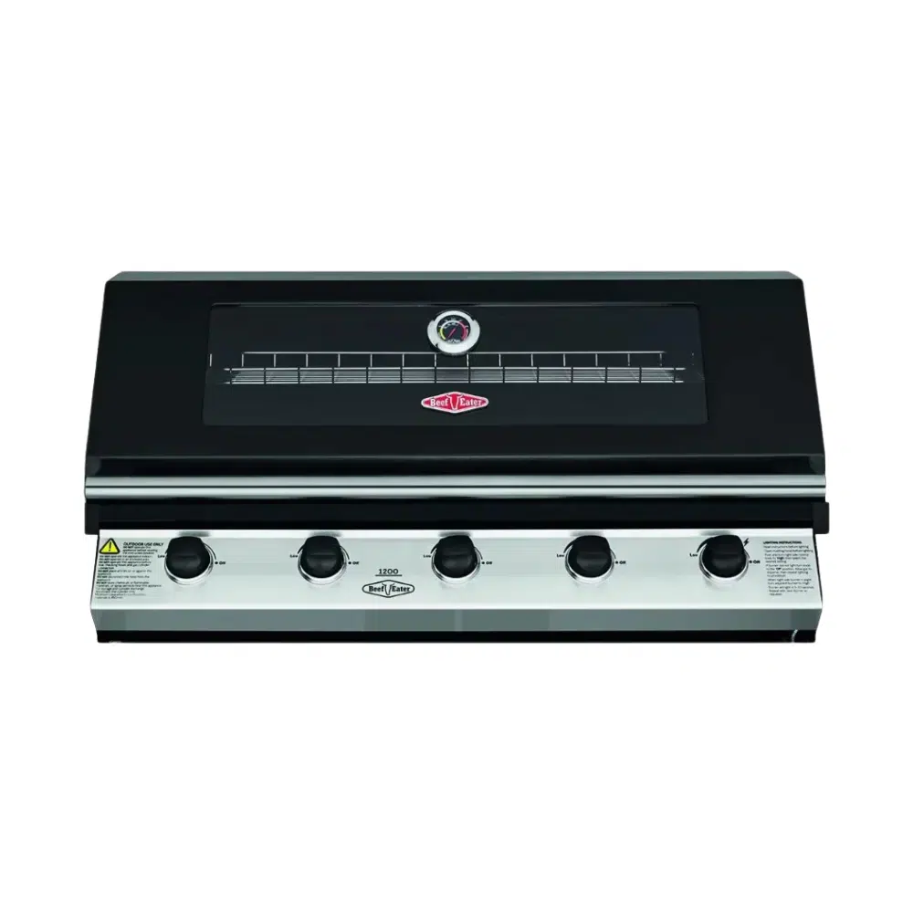 BeefEater 1200E Series - 5 Burner Built In BBQ - BeefEater Barbecues For Sale Dublin