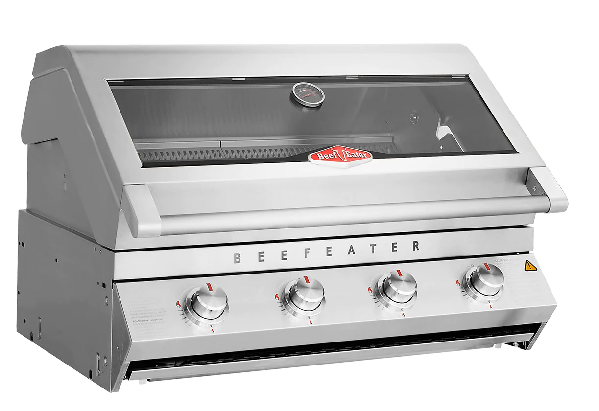 BeefEater 7000 Series Classic Four Burner Built In BBQ - BeefEater Barbecues For Sale Dublin