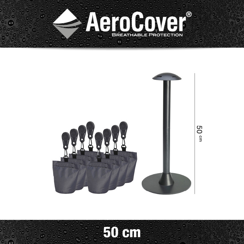 Aerocovers Support Pole set for Dining Tables - Garden Furniture Covers For Sale Dublin