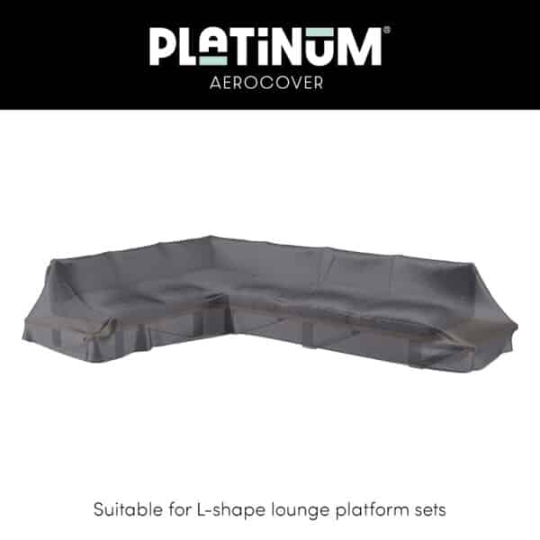 Platinum AeroCover Lounge Platform Cover 350x275x90xH30/45/70cm Left