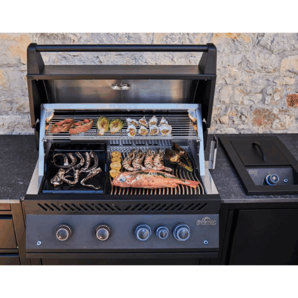 Napoleon Outdoor Kitchen Oasis 105 with Built in BBQ & Side burner