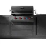 Napoleon Outdoor Kitchen Oasis 105 with Built in BBQ & Side burner