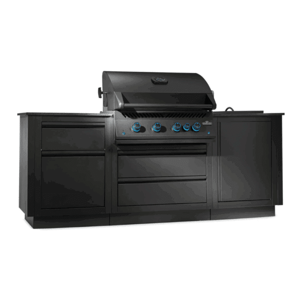 Napoleon Outdoor Kitchen Oasis 105 with Built in BBQ & Side burner