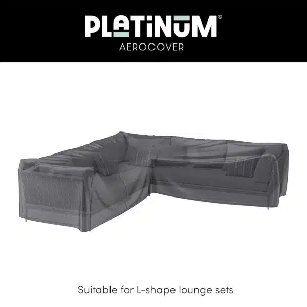 AeroCover Lounge Furniture Cover L-Shaped 325x325x100xH70cm