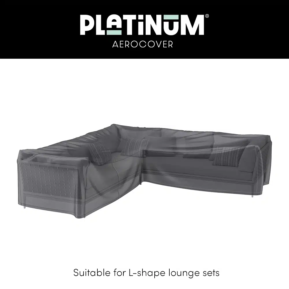 AeroCover Lounge Furniture Cover L-Shaped 325x325x100xH70cm