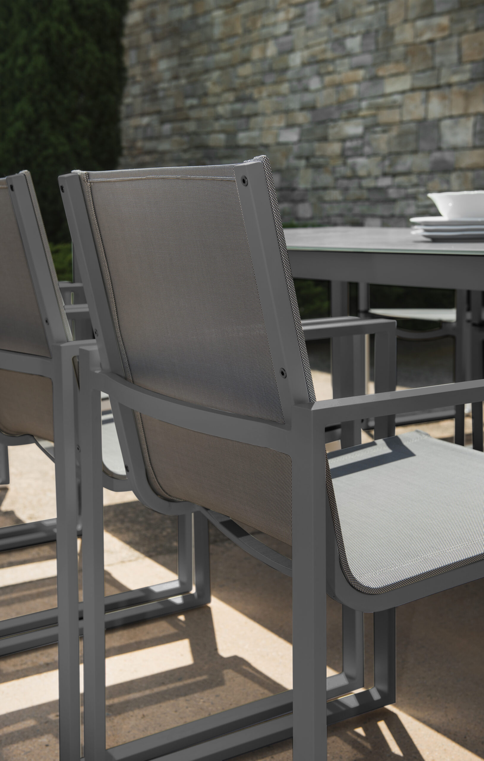 Sling dining shop chair outdoor
