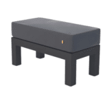 Timber Lounge Half Footstool - Lava Carbon