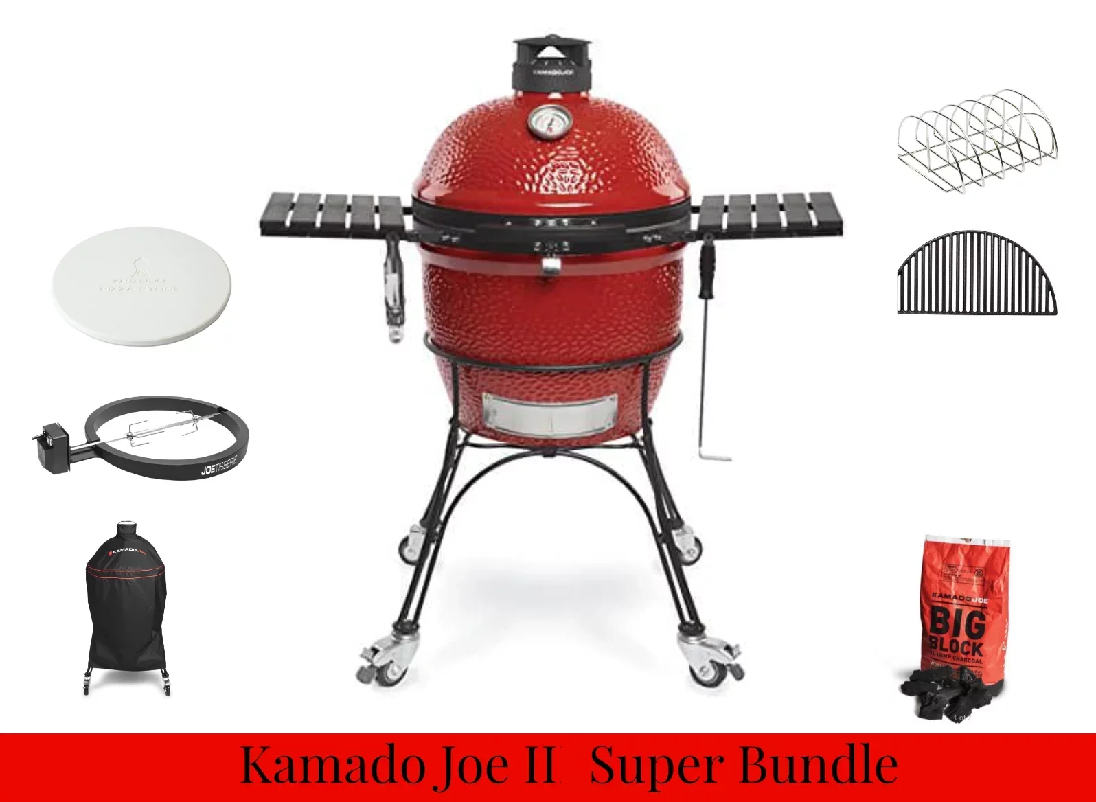 Kamado Joe Classic II BBQ Super Bundle