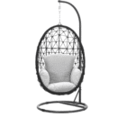 Panama Egg Chair - Black Rope - Hanging Garden Chair