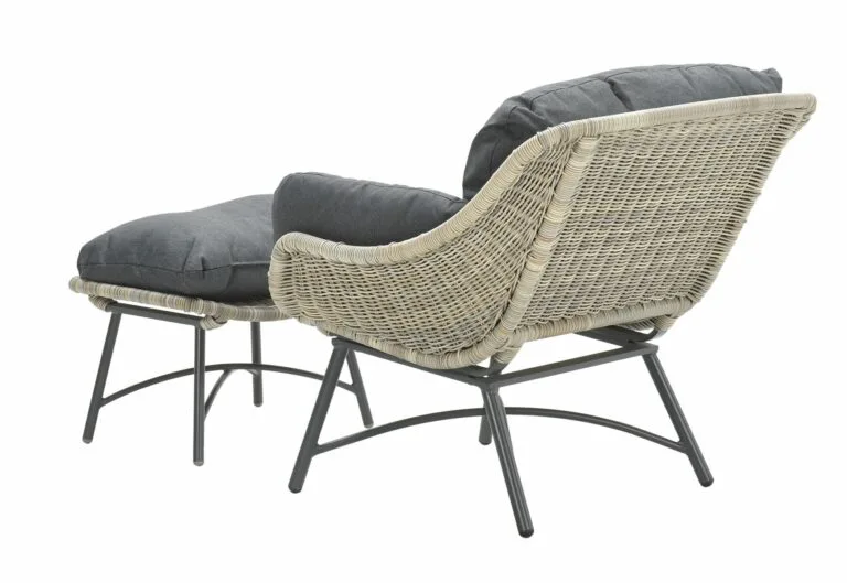 Logan Garden Chair and Footrest - Garden Furniture In Dublin Ireland