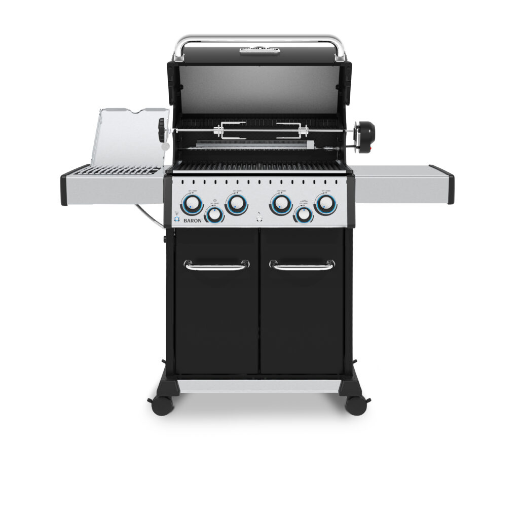 Broil King Baron 490IR Black Gas Grill - Gas BBQ In Dublin Ireland