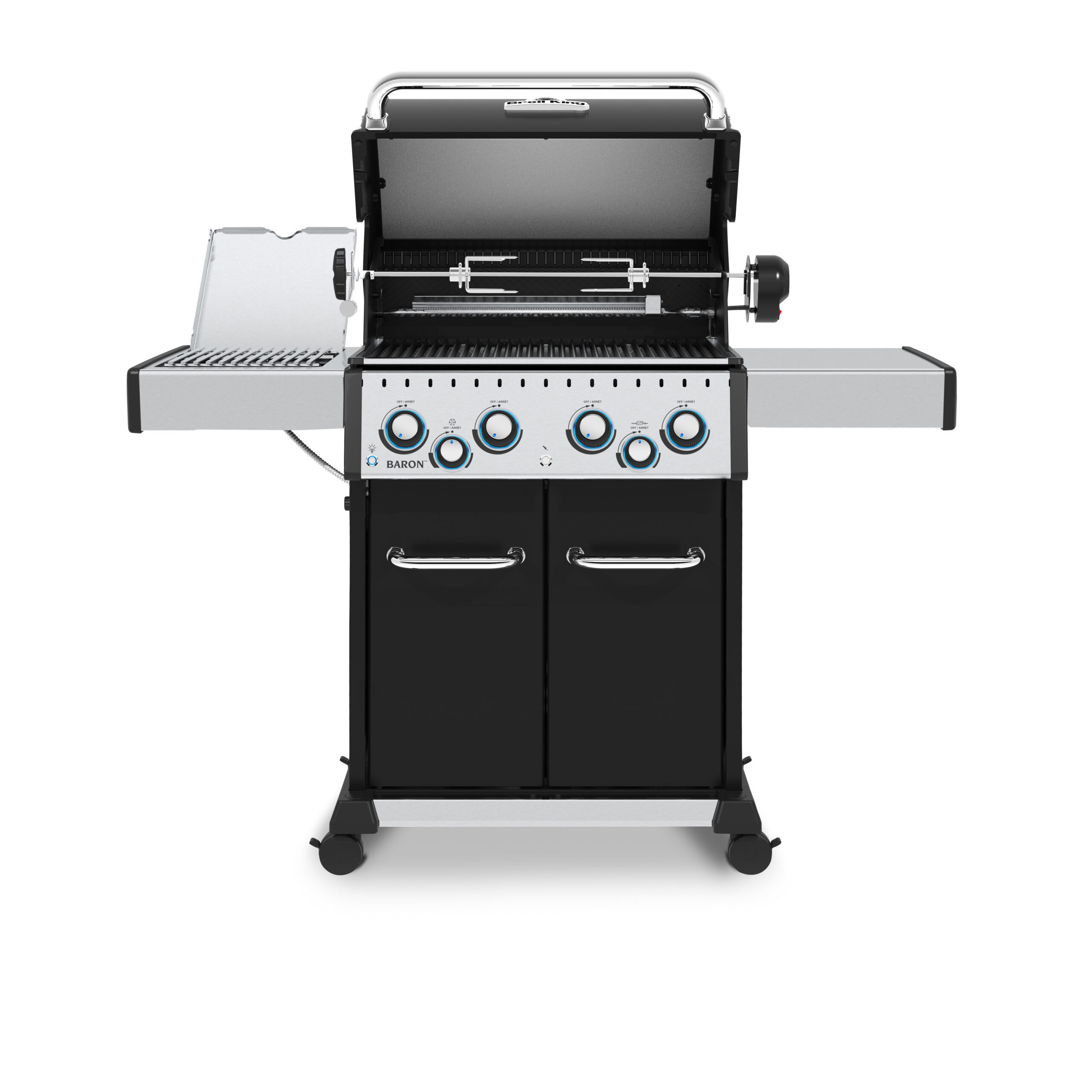 Broil King Baron 490IR Black Gas Grill - Gas BBQ In Dublin Ireland