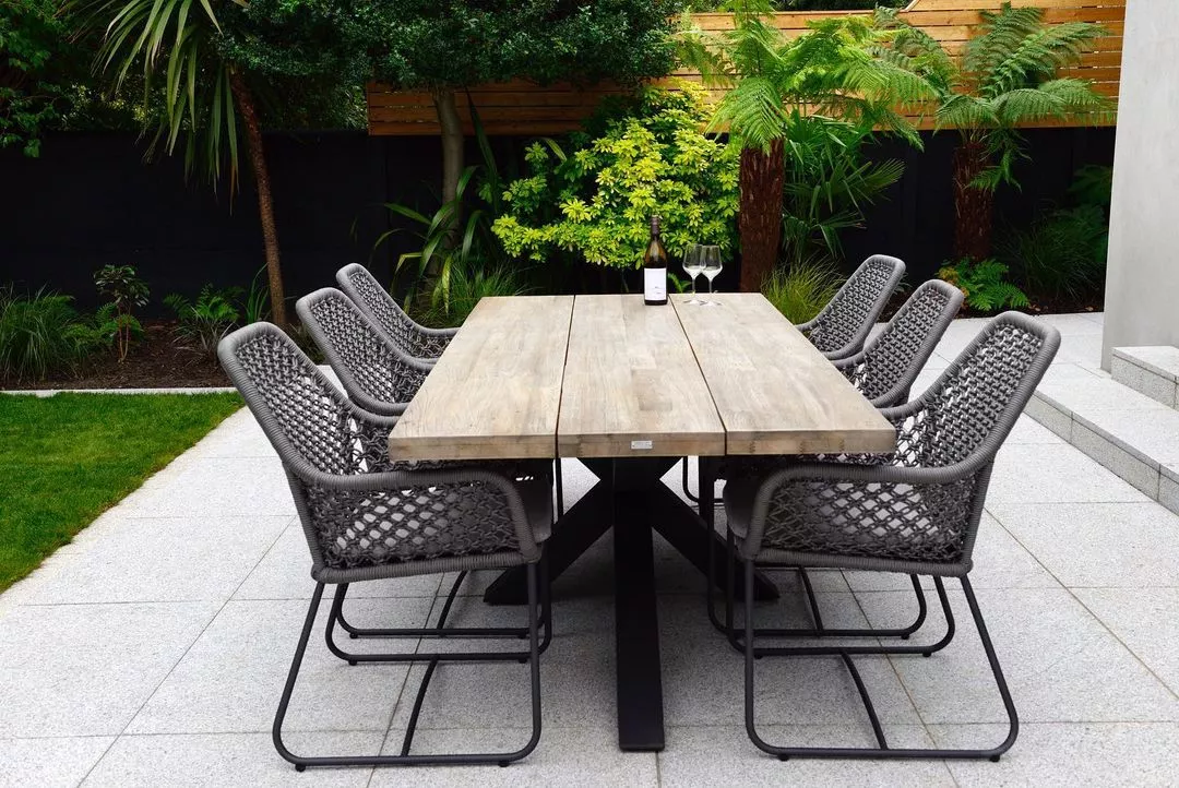 Los Marcos Teak Wood Dining Table - Garden Furniture Ireland - Outdoor Furniture for Sale