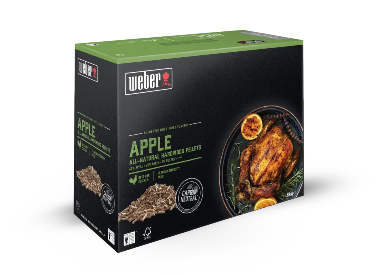 Weber Apple All-Natural Hardwood Pellets - Weber BBQ Accessories - Weber Barbecue Products Ireland