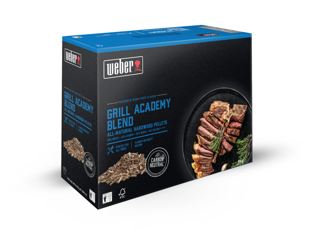 Weber Grill Academy Blend All-Natural Hardwood Pellets - Weber Barbecue Accessories Ireland