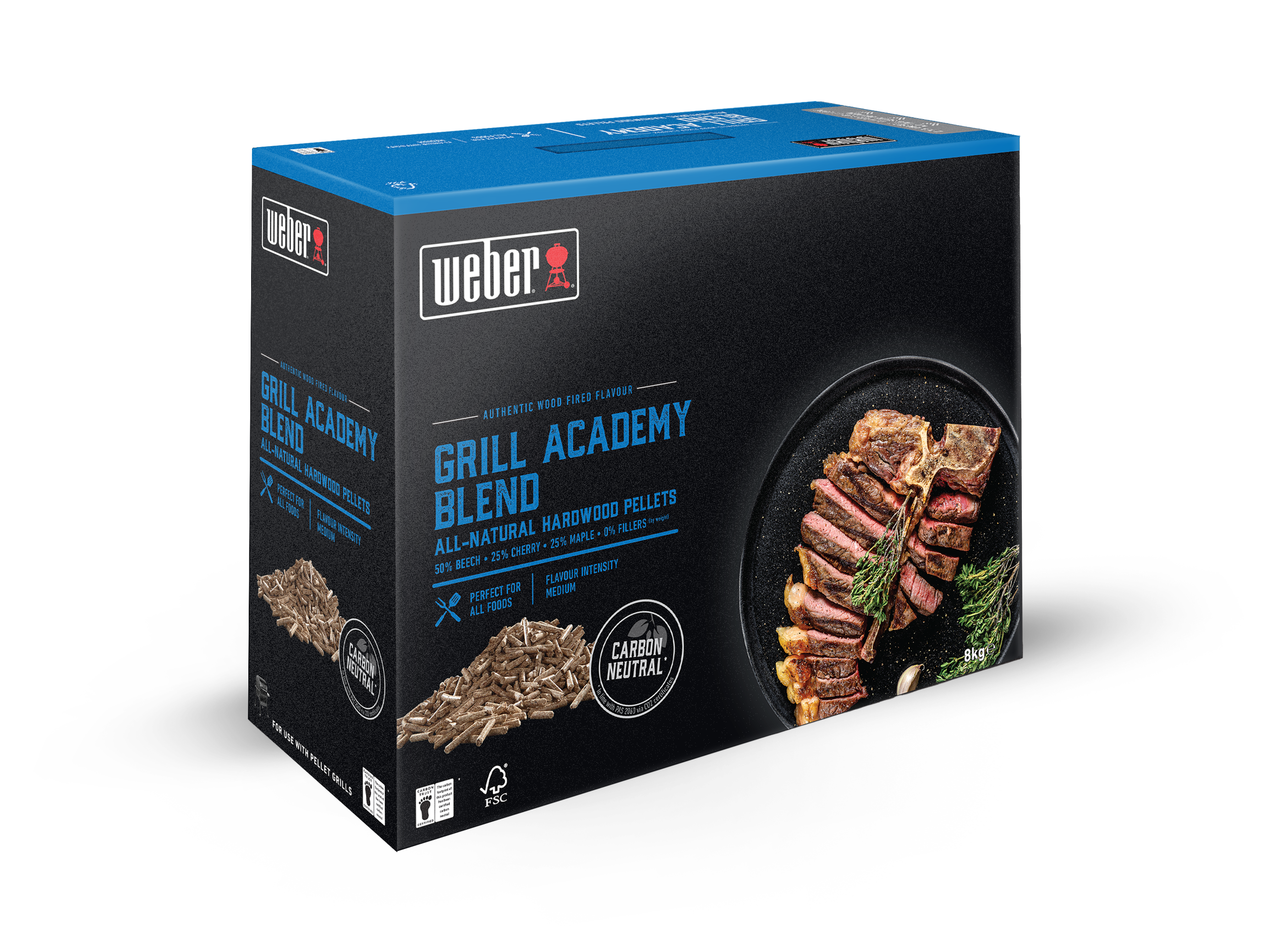 Weber Grill Academy Blend All-Natural Hardwood Pellets