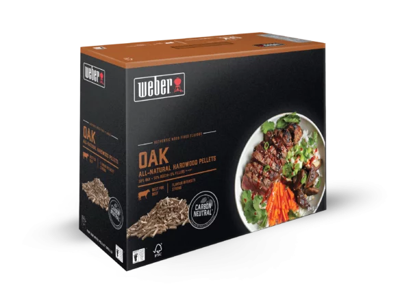 Weber Oak All-Natural Hardwood Pellets