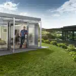 Biohort Garden Room for sale in ireland Metallic Quartz grey