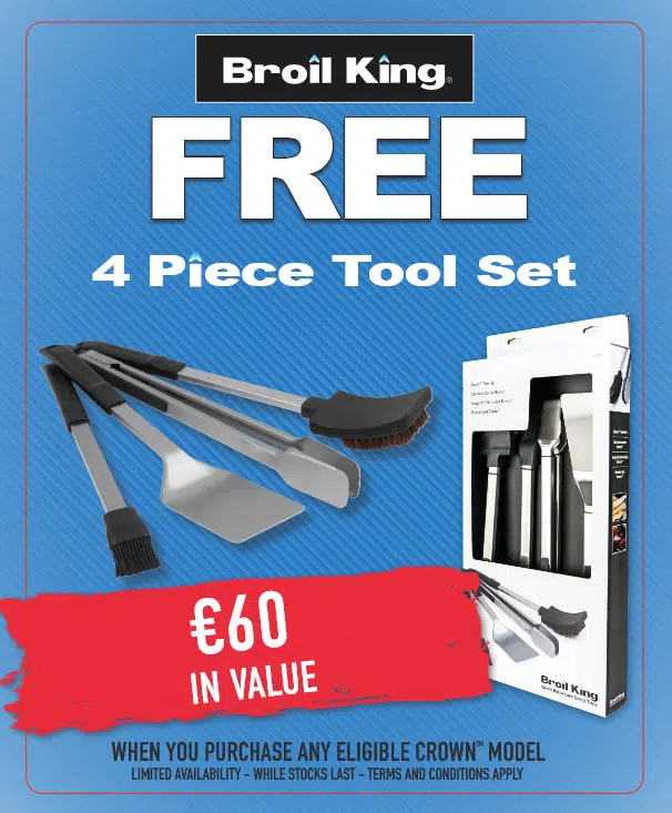 Broil King Crown 480 Black Fascia Gas BBQ