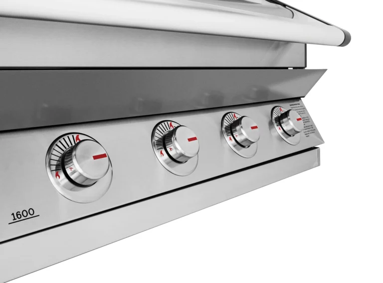BeefEater 1600S Series - 5 Burner Built In BBQ - Control Panel