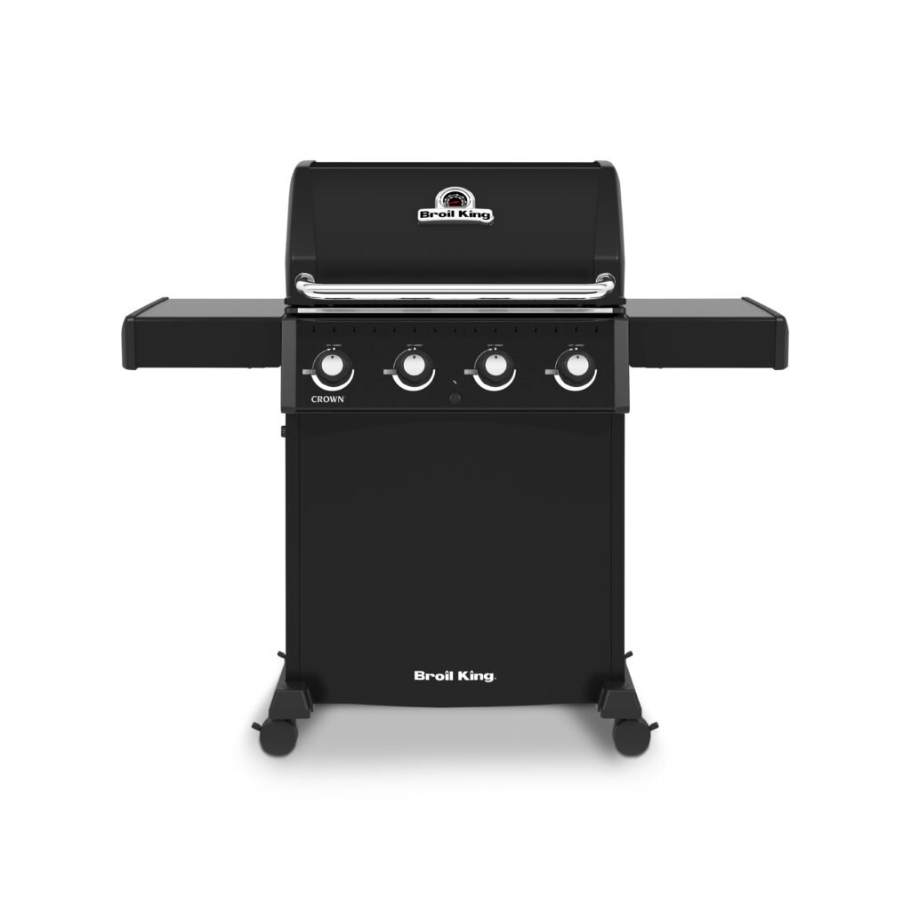 Broil King Crown 410 Gas Grill BBQ Black - BK Gas BBQ Ireland