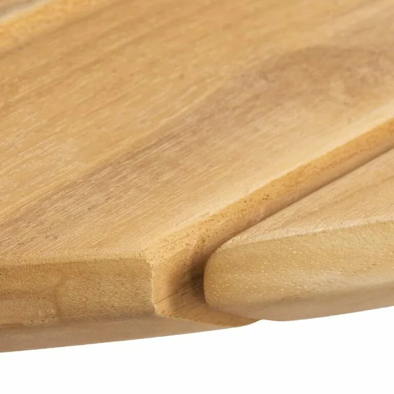 Close Up Shot of the Verdi Coffee Table Teak Wood