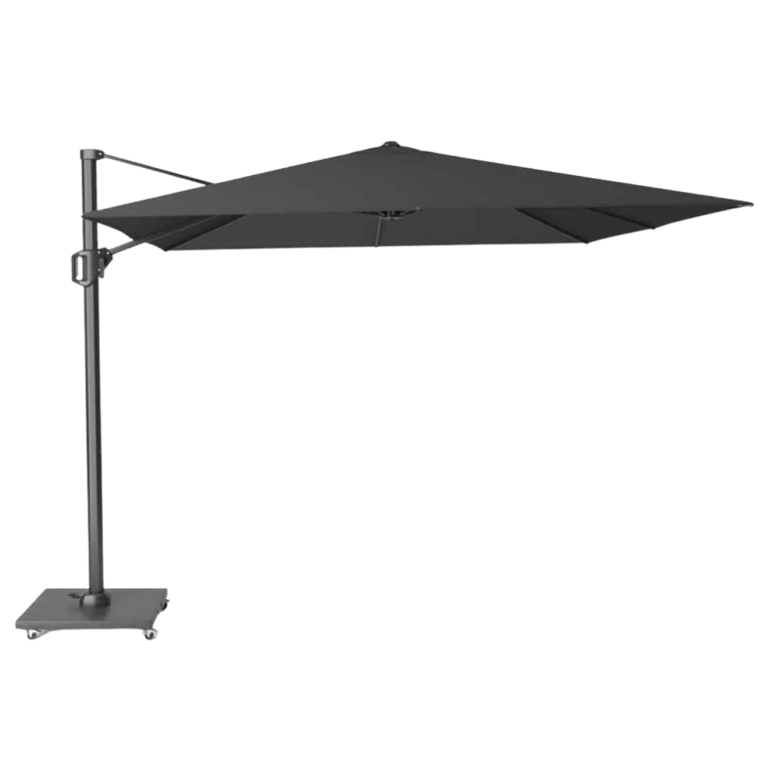 Alexander Cantilever T2 3m Square Side Elevated Parasol Faded Black - Garden Parasols For Sale Dublin Ireland