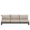 Applebee_Sticks and More_3-Seater Sofa_Taupe - Garden Furniture