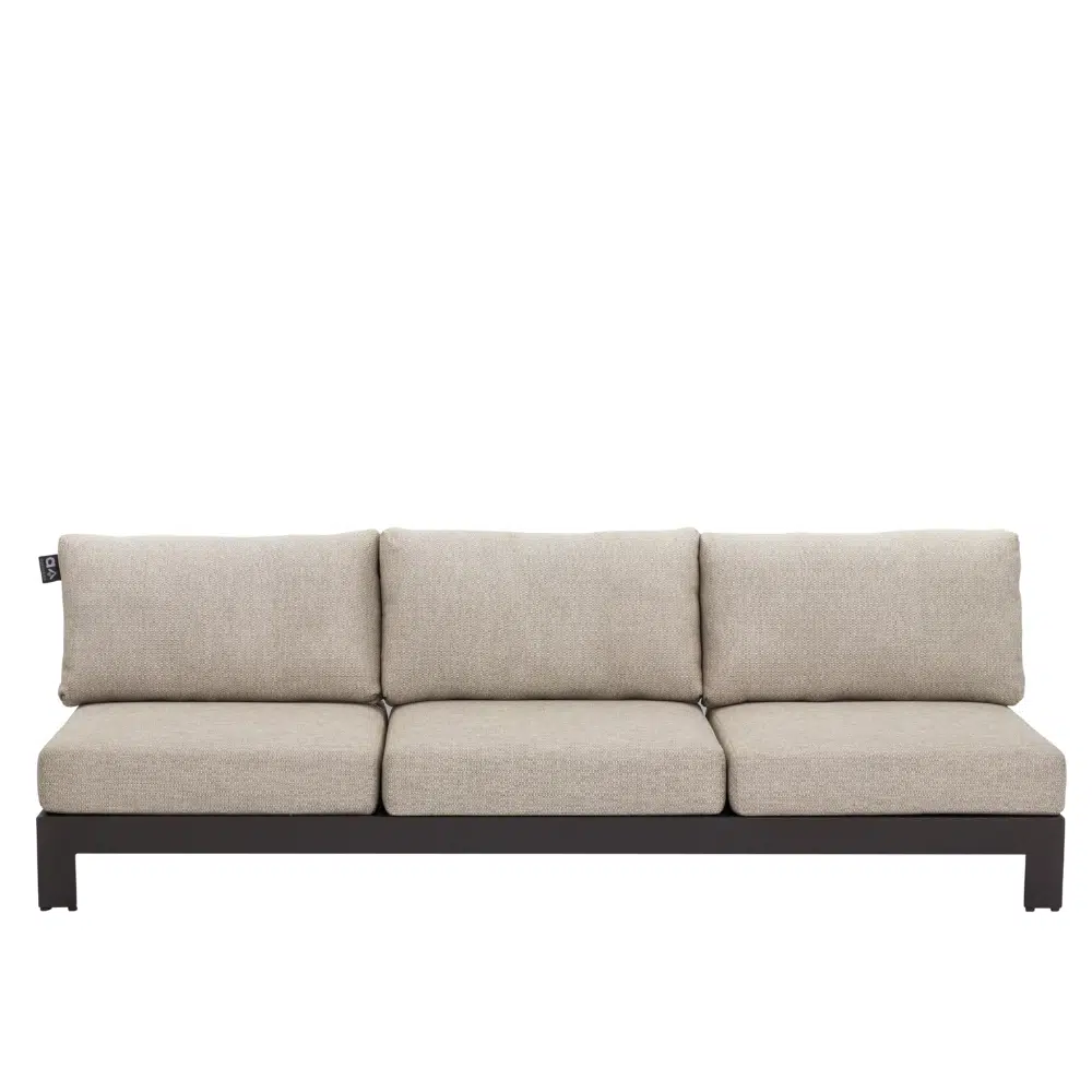 Applebee_Sticks and More_3-Seater Sofa_Taupe - Garden Furniture