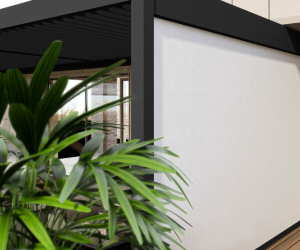 Veranza Pergola Structure with Louvered Roof 720 x 360