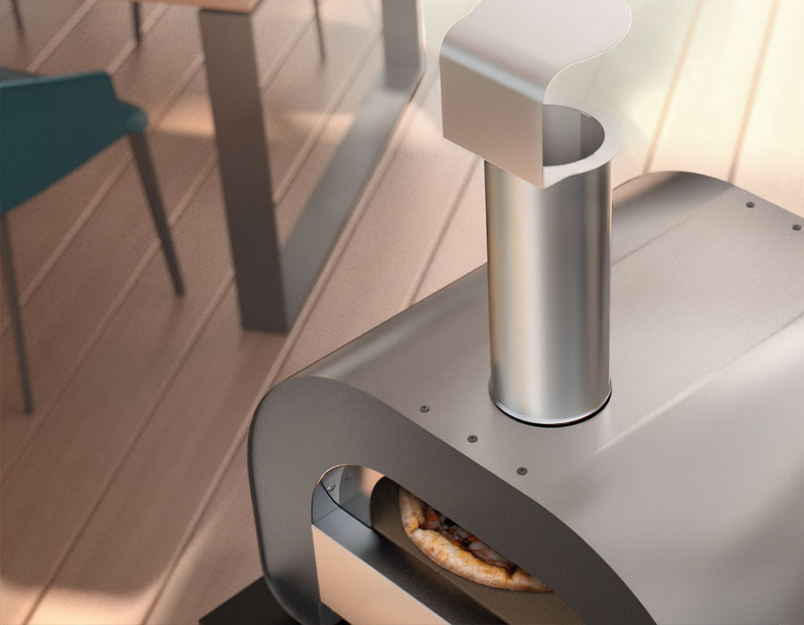 Fontana Forni Maestro 60 Natural Gas Pizza Oven