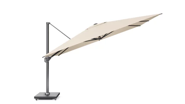 Alexander Cantilever T1 Premium 4×3 Champagne Free Arm Parasol